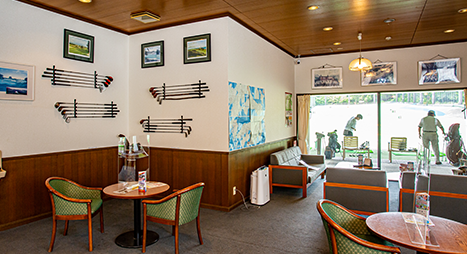 室内休憩スペース