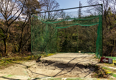 屋外バンカー練習場